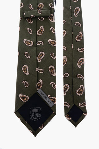 cravatta in seta motivo Paisley