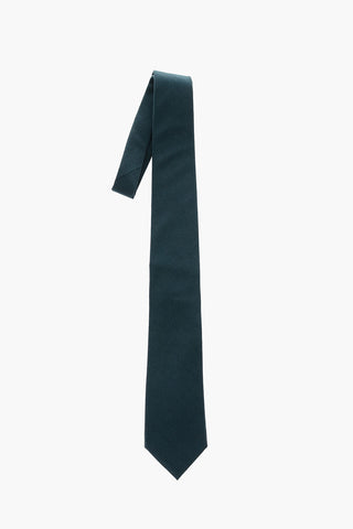 solid color wool tie