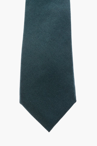 solid color wool tie