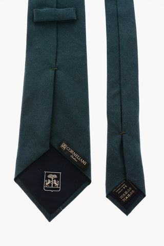 solid color wool tie