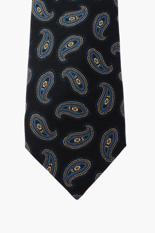 cravatta motivo Paisley in seta