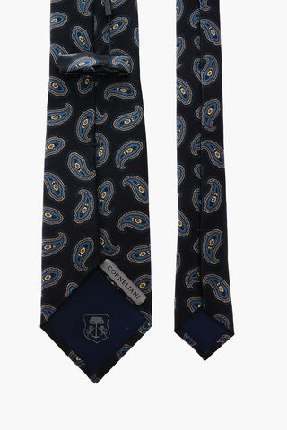 cravatta motivo Paisley in seta