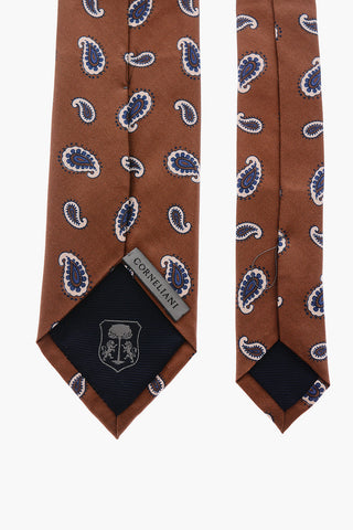 cravatta fantasia paisley in seta