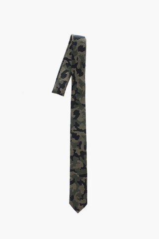 CC COLLECTION camouflage slim tie