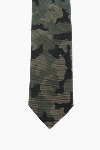 CC COLLECTION camouflage slim tie