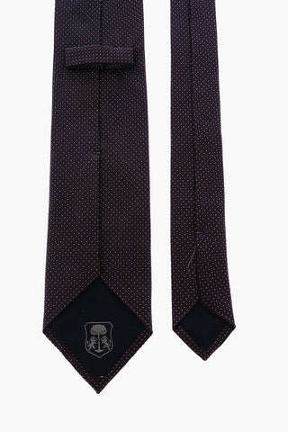 two-tone silk tie