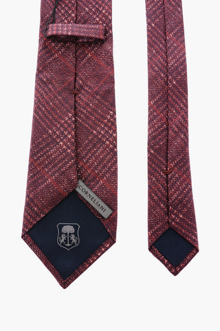 printed silk tie