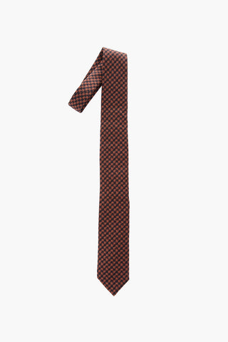two-tone silk tie