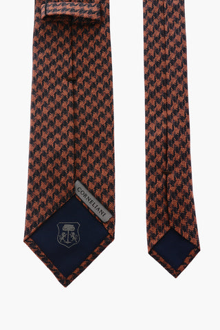 two-tone silk tie