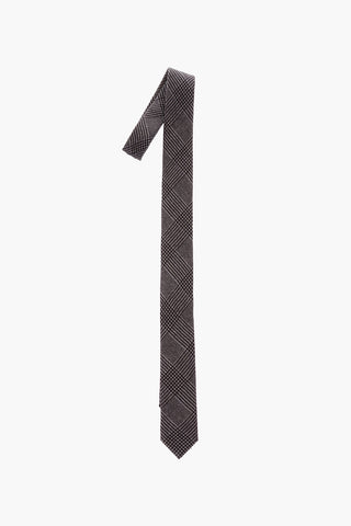 CC COLLECTION Houndstooth Motif tie