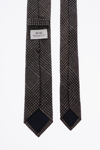 CC COLLECTION Houndstooth Motif tie