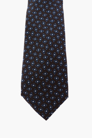 two-tone silk tie