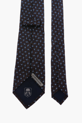 two-tone silk tie