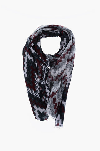CC COLLECTION Abstract paterned foulard