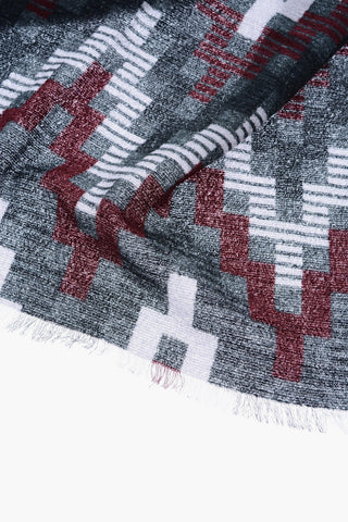 CC COLLECTION Abstract paterned foulard