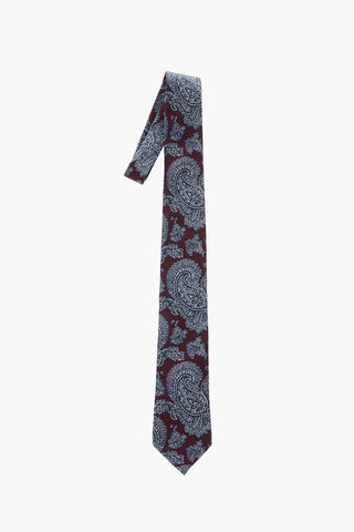 paisley patterned kipper tie