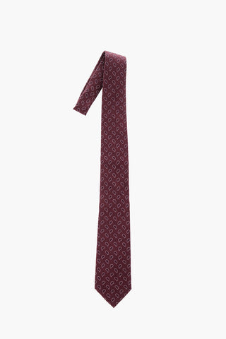 Paisley patterned kipper tie
