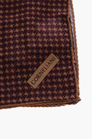 Houndstooth Patterned pocket handkerchief