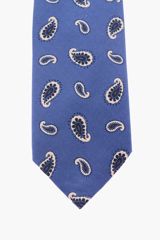 cravatta in seta motivo Paisley