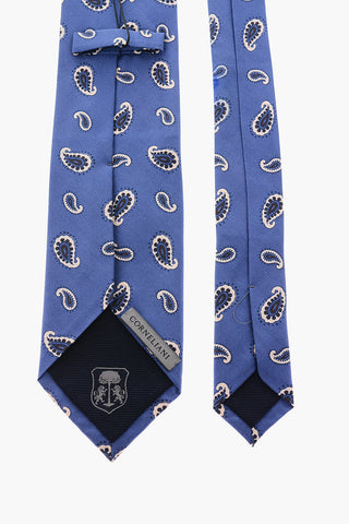 cravatta in seta motivo Paisley
