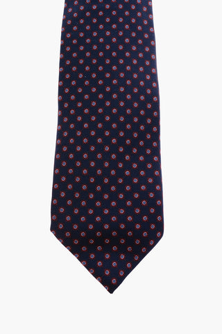 two-tone silk tie