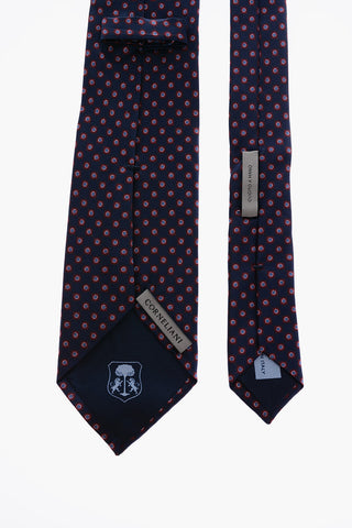 two-tone silk tie