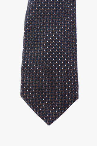 CC COLLECTION geometric motif tie