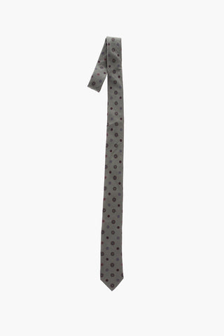 CC COLLECTION Floral Patterned Silk Tie