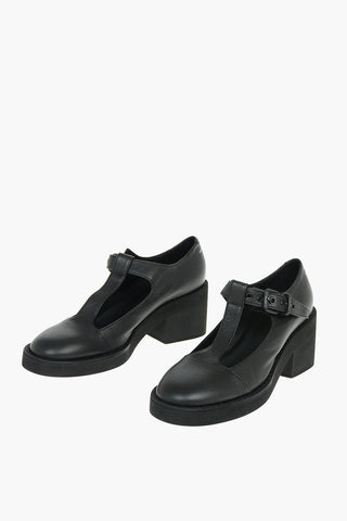MM6 T-strup Pumps with Rubber Sole 7cm