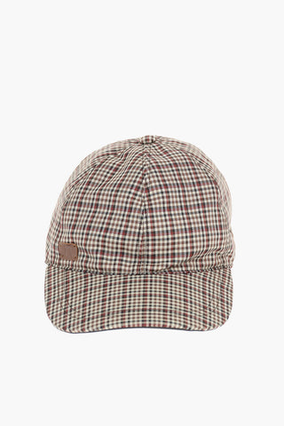 Silk Blend Gun club Checkered Cap