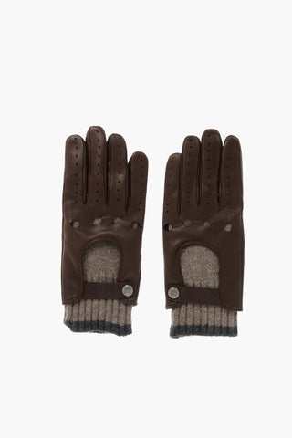 Soft Leather Gloves with Wool Lining