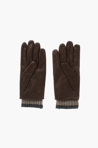 Soft Leather Gloves with Wool Lining
