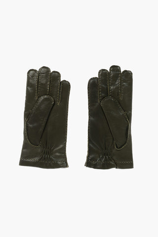 Soft Leather Gloves with Cashmere Lining