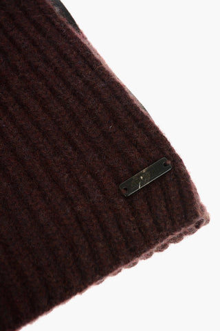 Sciarpa in Cashmere a Costine