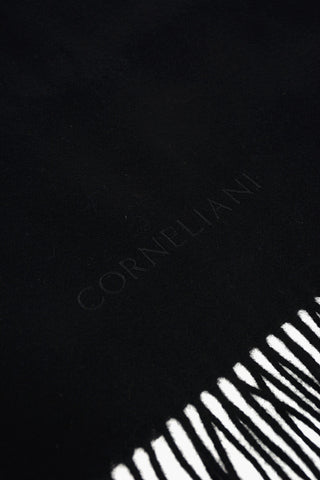 Sciarpa in Cashmere con Logo Ricamato