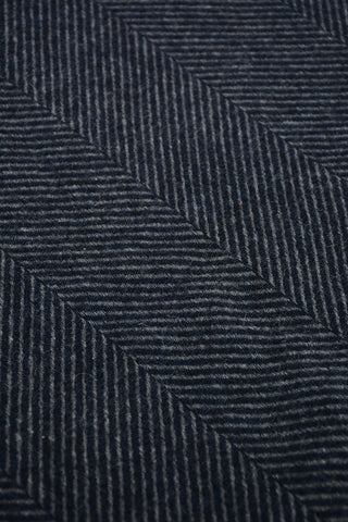 Sciarpa in Cashmere con Motivo Herringbone