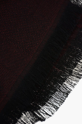 Sciarpa in Cashmere e Seta con Logo