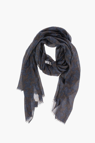 CC COLLECTION Modal Foulard with Geometric Pattern