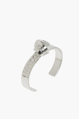 MM6 knotted design brass bracelet