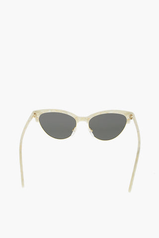 MM6 cat eye sunglasses with glasses cord