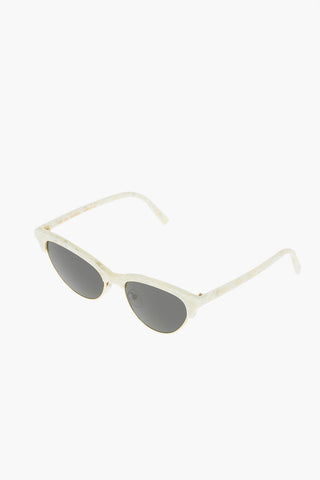 MM6 cat eye sunglasses with glasses cord