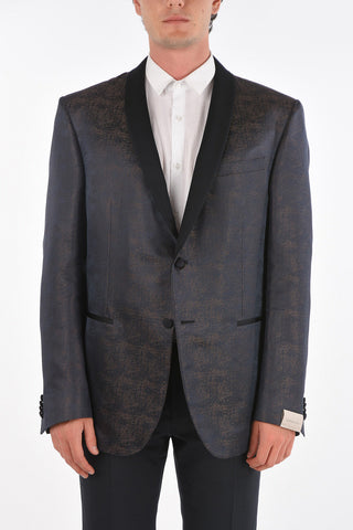 Blazer CERIMONY ACADEMY in Seta con Revers Sciallato