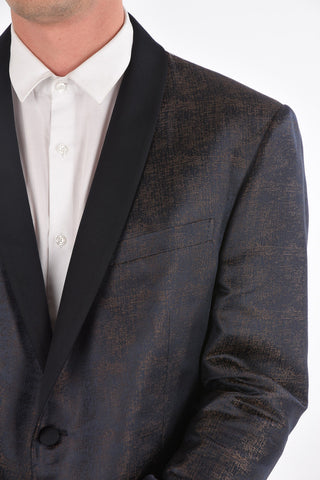Blazer CERIMONY ACADEMY in Seta con Revers Sciallato