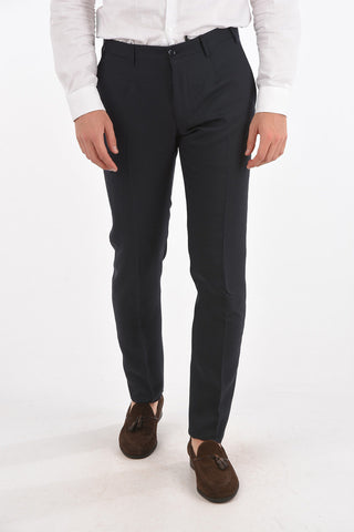 Virgin Wool Silk CERIMONY ACADEMY Pants