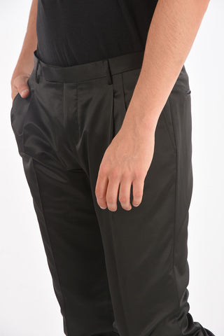 CC COLLECTION Virgin Wool Blend CERIMONY REWARD Pants with Double Pleat