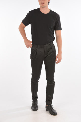 CC COLLECTION Virgin Wool Blend CERIMONY REWARD Pants with Double Pleat