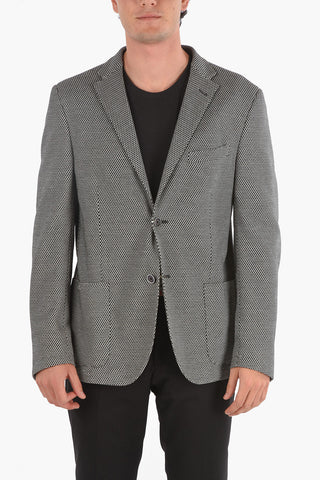 Jersey EASY Blazer with Notch Lapel
