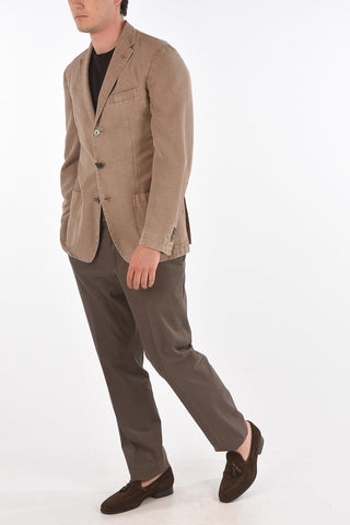 ID Blazer in Seta con Fantasia in Rilievo