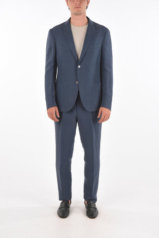 2 Button GATE Linen Blend Suit