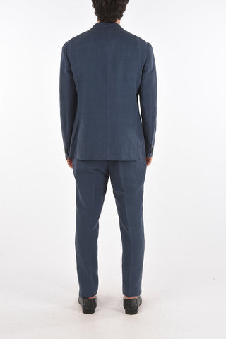 2 Button GATE Linen Blend Suit